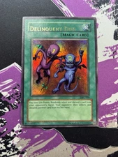 Yugioh Delinquent Duo MRL-039 Ultra Rare Unlimited VLP NAME SHIFT ERROR Magic