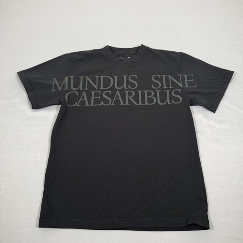 Mundus Sine Caesaribus Shirt Mens Small Black World Without Caesars Bluesky CEO