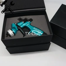 For Devilbiss Blue Spray Gun HVLP Blue CV1 1.3mm Car Paint Tool Pistol 600ML