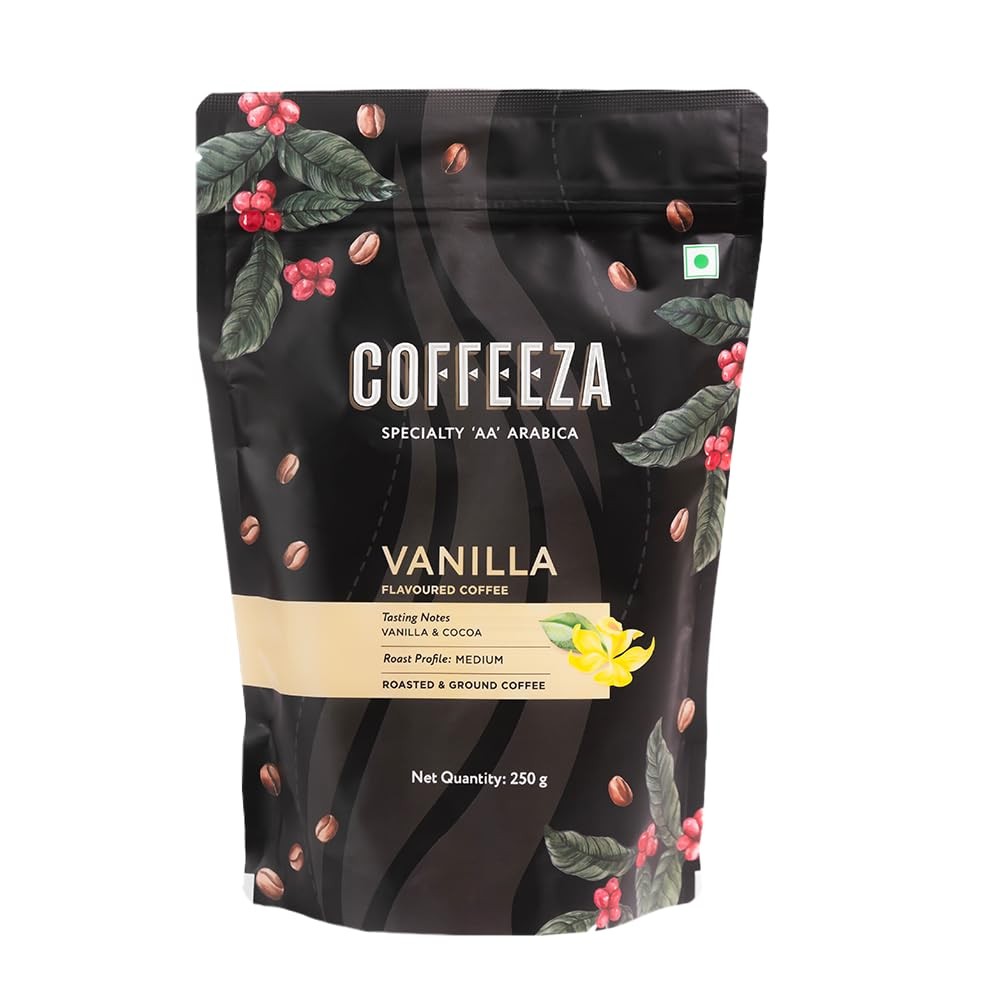 Café Molido Coffeeza Sabor A Vainilla 250g