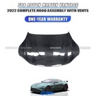 New Dry Carbon Fiber Hood Assembly With Air Vents Fit Aston Martin Vantage 2022