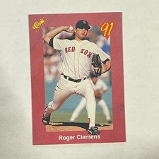1991 Classic #T65 Roger Clemens Boston Red Sox Card