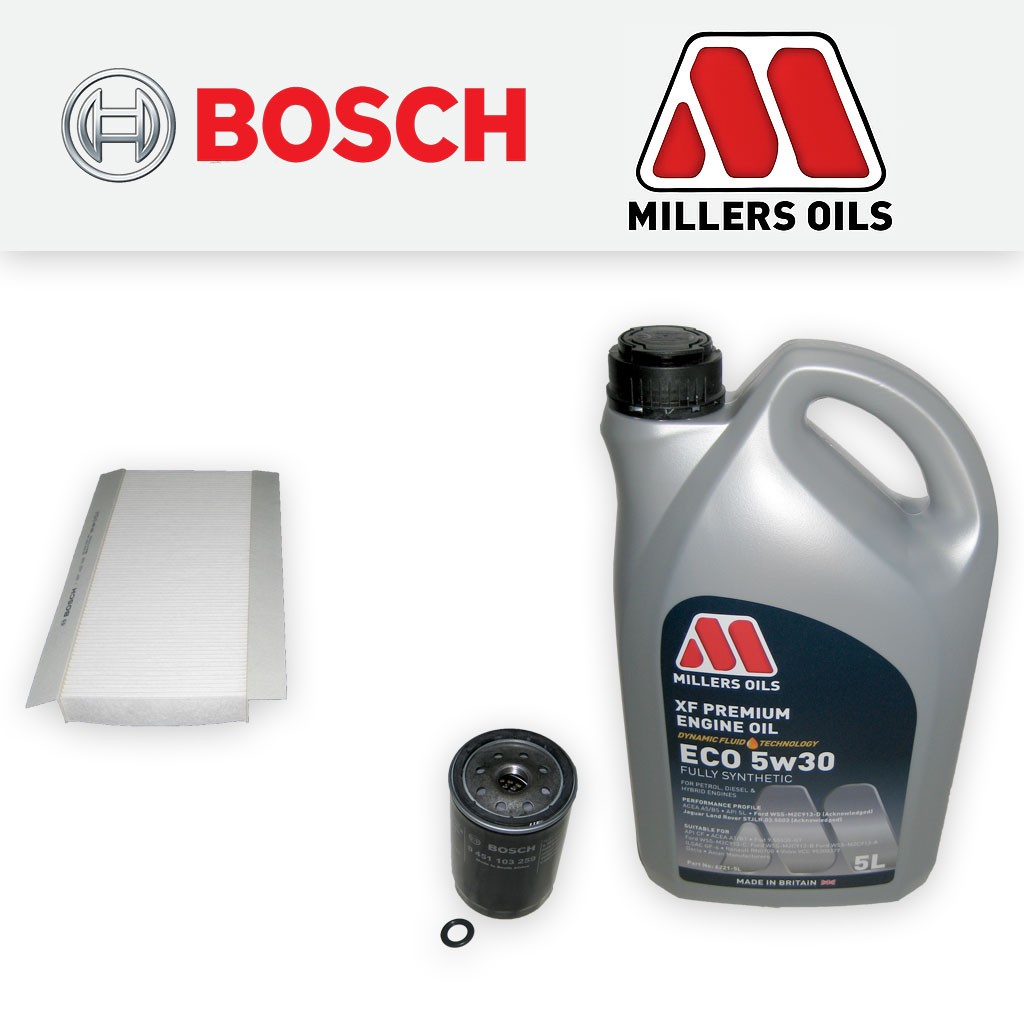 SERVICE KIT for FORD FIESTA MK4 MK5 1.6 16V OIL CABIN FILTERS +OIL (1996-2002)