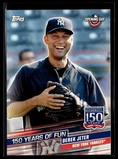 2019 Topps Opening Day #YOF-22 Derek Jeter 150 Years of Fun Baseball Card 1002D