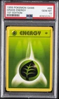 1999 POKEMON BASE SET 1ST EDITION #99 GRASS ENERGY PSA 10