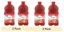 4 Pack Great Value Tomato 100 Juice 64 Fl Oz 4 Pack Great Value Tomato 100 Juice 64 Fl Oz