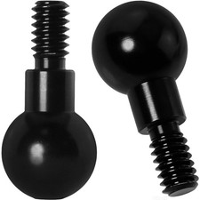 LUORNG 2PCS 15.3mm Ball Head Mount Adapter 15.3mm Ball to 1/4 Inch Male Screw...