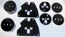 1963-72 Chevy Gmc C10 C20 C30 Front Rear Air Ride Bag Suspension Brackets Open