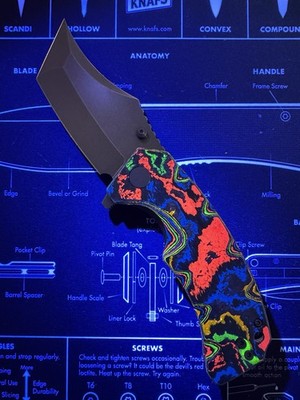 Ground Zero Gray PVD D2 - Core 80s Camo Carbon