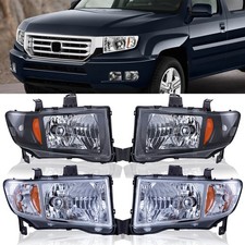 Pair For 2006 2007 2008 2009 2010 2011 2012 2013 2014 Honda Ridgeline Headlights Pair For 2006 2007 2008 2009 2010 2011 2012 2013 2014 Honda Ridgeline Headlights