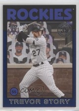 2021 Topps 1986 Topps Baseball 35th Anniversary Blue Trevor Story #86B-29 1u6
