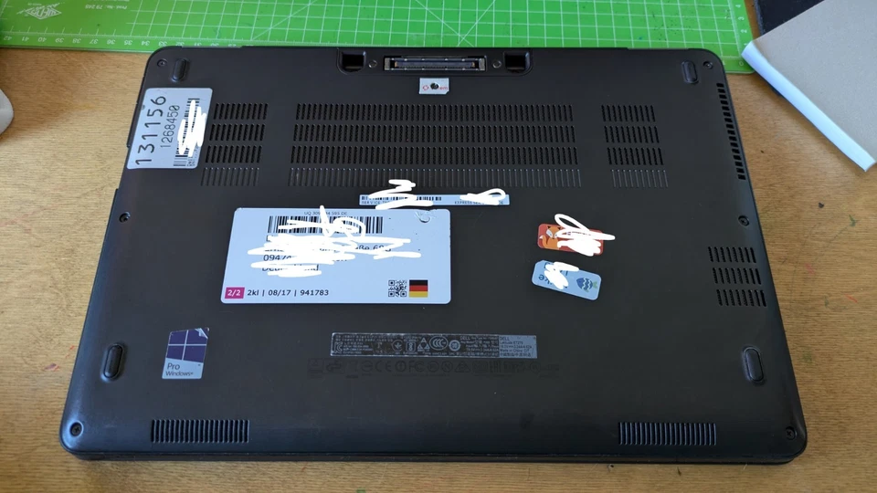 Ultrabook Dell Latitude E7270 i5 6300U-2x3,0GHz 16GB 256SSD 12,5"FHD WINDOWS10 - Bild 3 von 4