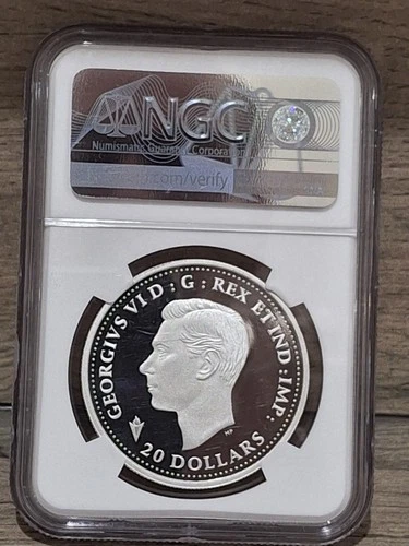 2020 Canada Silver Proof S$20 coin Victory in Europe NGC PF69UC First Release