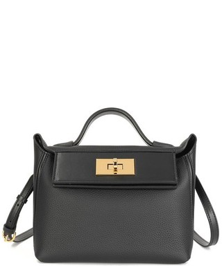 Tiffany Fred Paris Pebble Smooth Leather Crossbody Women's