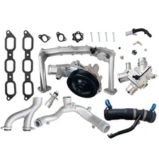 NEW FOR JAGUAR LAND ROVER COOLING SYSTEM KIT 3.0L V6 SUPERCHARGED ENGINE USA