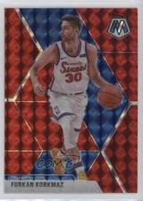 2019-20 Panini Mosaic Red Prizm Furkan Korkmaz #199 18q6