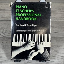 Piano Teacher's Professional Handbook Terwilliger 1965 Music Education