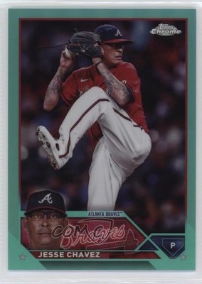 2023 Topps Chrome Update Aqua Refractor /199 Jesse Chavez #USC22 1o0r