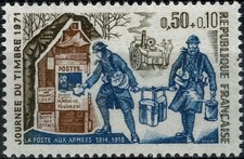 FRANCE 1971  JOURNÉE du TIMBRE YT n° 1671