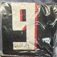 Michael Penix Jr Atlanta Falcons Signed Jersey Beckett Authenticated BAS