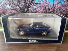 VERY RARE! Mercedes-AMG GT S 2015 blue metallic NOREV 1:43 No BBR, LookSmart,TSM