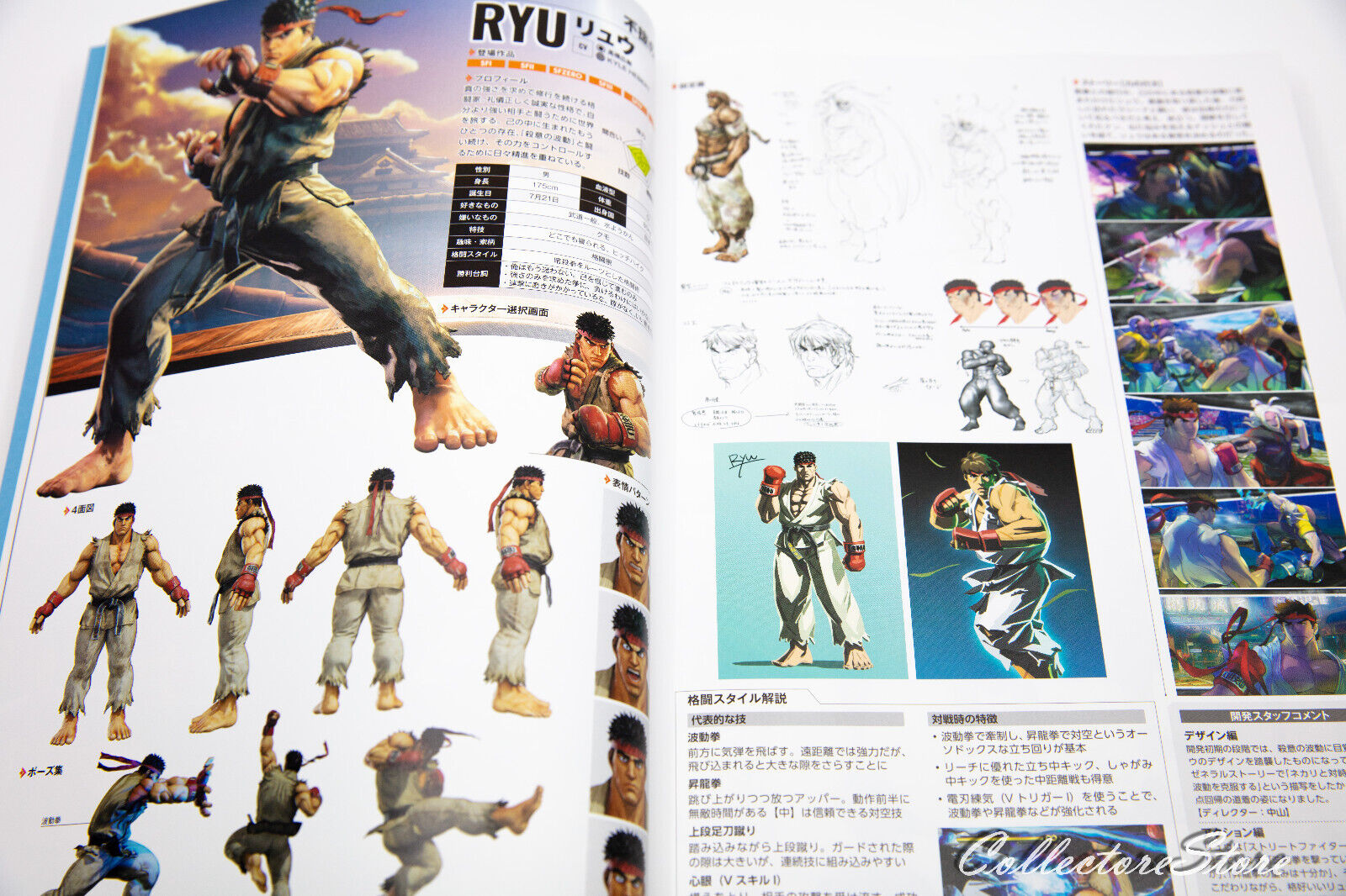 Street Fighter V Climax Arts + Zero to 6 Art Book (FedEx/DHL)