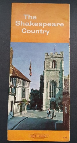 The Shakespeare Country 1962 British Railways Guide and Tour Booklet Road & Rail