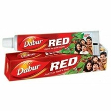 2 Pack DABUR RED TOOTHPASTE 100GM X 2PACK