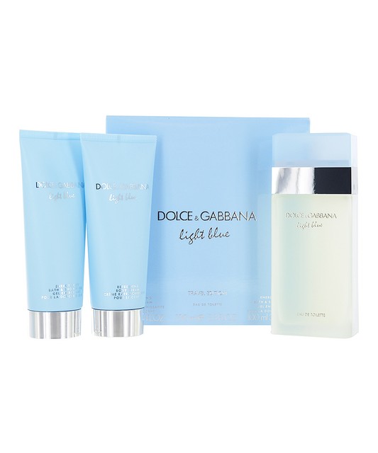 d&g light blue 100ml gift set