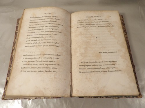 Alphonse de LAMARTINE Jocelyn 2/2 E.O. Gosselin Furne 1836 - Picture 3 of 5