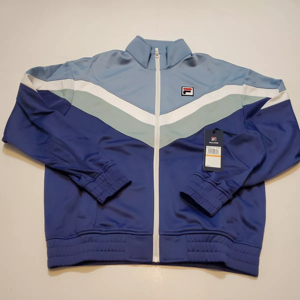 NWT Fila Belen Multicolor Full Zip Track Jacket Women s Small Brand New With Tag