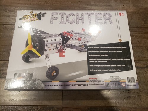 *NEU/VERSIEGELT* Construct It-Kampfflugzeug - *135 Stück* Mechanische Kits - Kinder - Bild 4 von 4