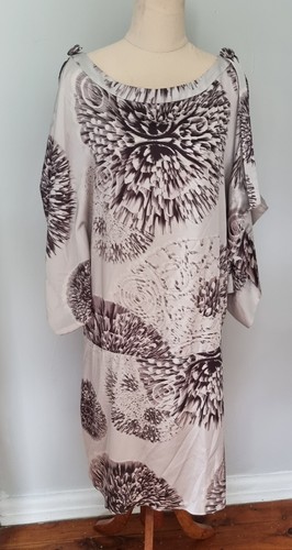 Charlie Brown Ladies Size 10 Dress - Boatneck Oversized Sleeves GUC - Picture 1 of 11