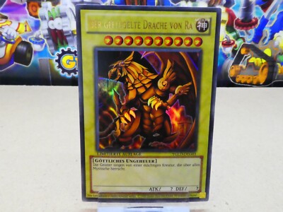 YUGIOH! Der geflügelte Drache von Ra YGLD DEG03/ ULR/Special/ Deutsch/Near Mint