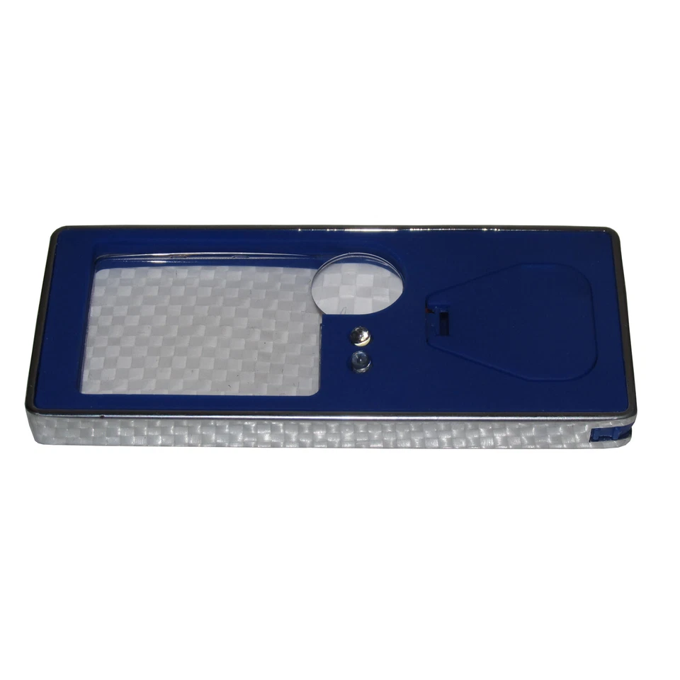 SMART OUTDOORS MAGNIFYING READING GLASS with LIGHT - uv light and WRITING PEN magnifier