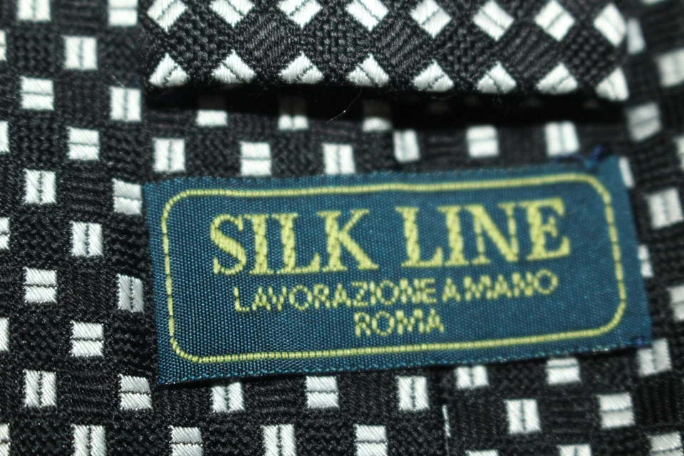 Corbata de seda SILK LINE Made in Italy F53887 Foto 4 de 4