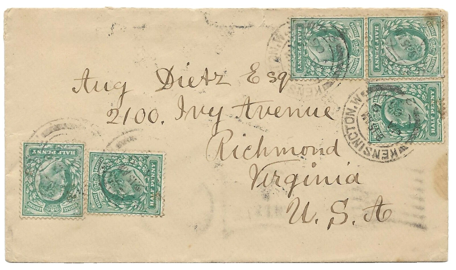 French Handstamped Postal History Stamps