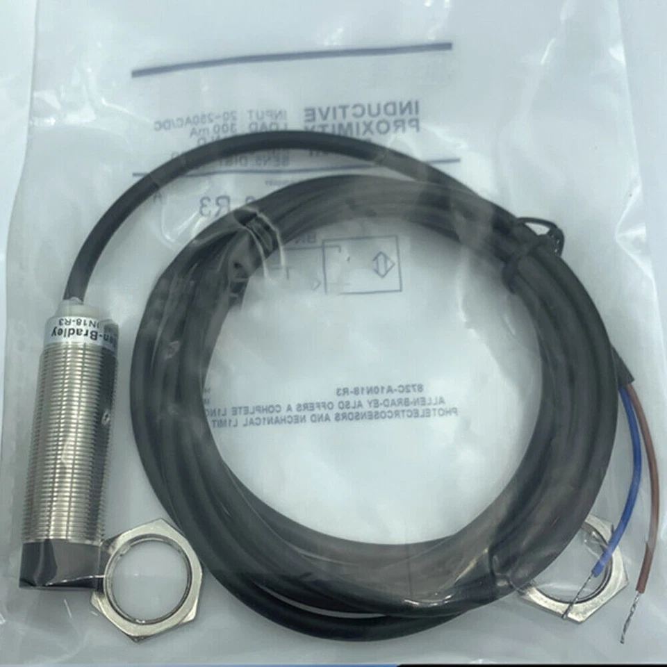 1PCS For Allen-Bradley 872C-A10N18-R3 Proximity Switch Sensor 20-250V 300mA 10mm - Image 3 of 4