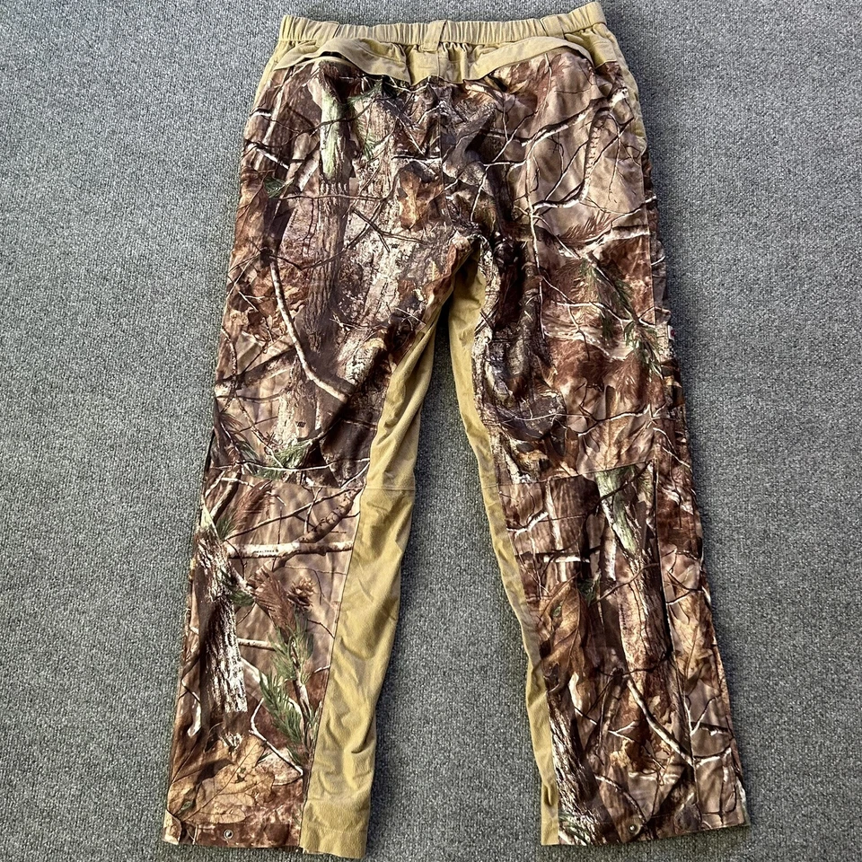 Guide Series Pant Men Extra Large Tall TecH20 40X33 Waterproof Burr Real Tree P6 - Image 2 of 4
