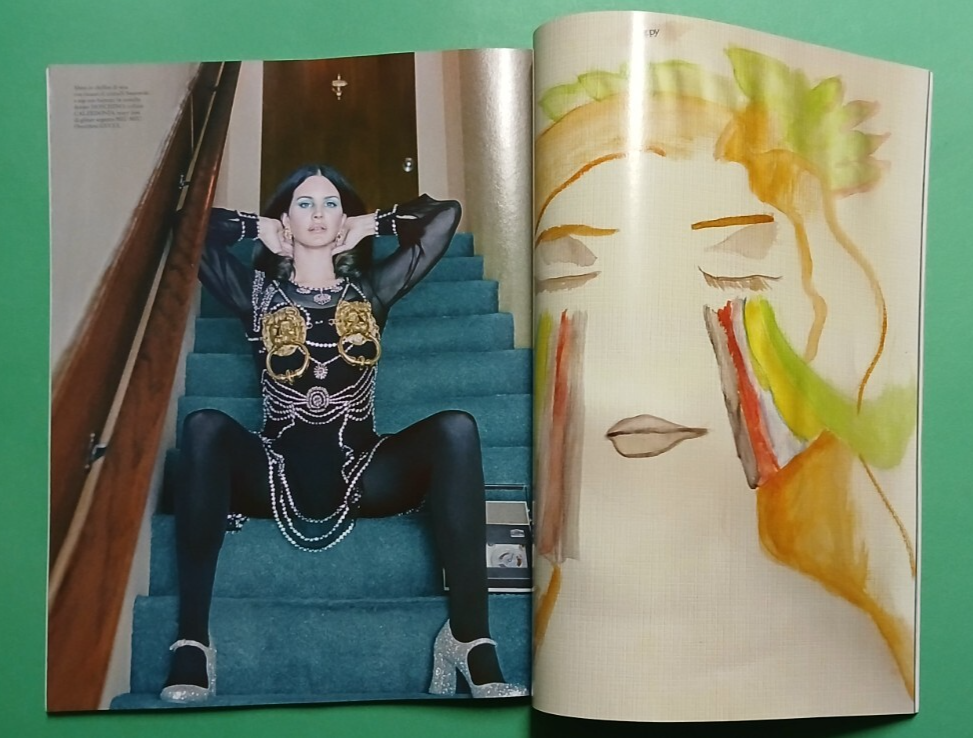 女性情報誌 Vogue Italia June 2019 Lana Del Rey VOGUE Magazine Italia June 2019 LANA DEL REY by STEVEN KLEIN