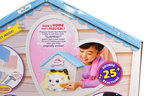 LITTLE LIVE PETS MY KITTY'S HOME INTERACTIVE PLUSH TOY KITTEN & HOUSE - Picture 7 of 11