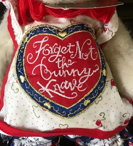 Vanderbear Muffy, Hoppy, Queen of Hearts/The Bunny Knave 1993 With Tags - Picture 7 of 7