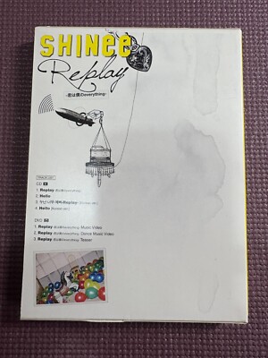 Shineeページ SHINee Japan Debut Single Album Replay Photo book, CD＆DVD Set | eBay