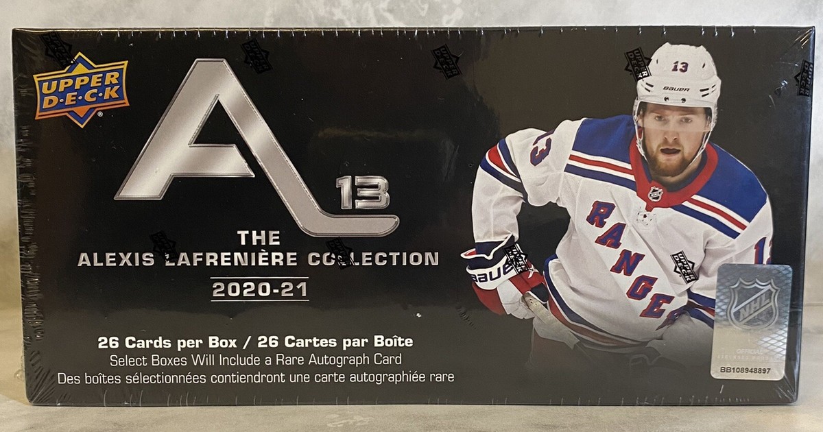 2020/21 Upper Deck Alexis Lafreniere Collection Factory Sealed Box - Chance For Auto!