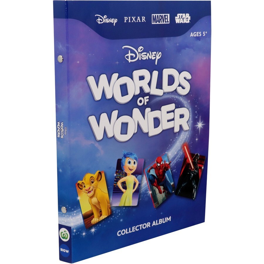 Woolworths Disney Worlds of Wonder Collectors Full Complete Set