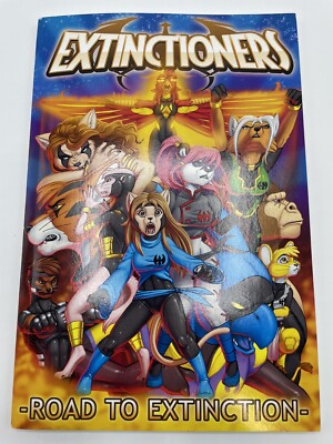 Extinctioners Road To Extinction Furries Anthropomorphic Rare OOP Howard 2009?