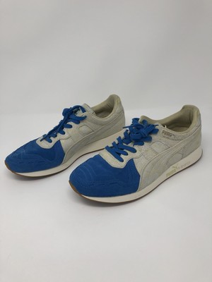 PUMA RS-100 Snakeskin Suede Beige Royal 