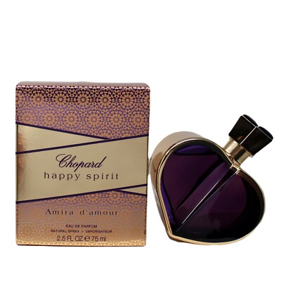 CHOPARD HAPPY SPIRIT AMIRA D'AMOUR EAU DE PARFUM SPRAY 75 ML/2.5 FL.OZ. NIB