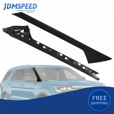Pair Right Side A-Pillar Windshield Molding Trim for 2011-2019 Ford Explorer