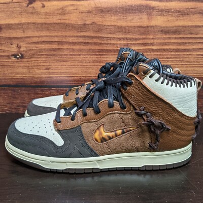 Nike Dunk High Bodega Legend Men's 11 Fauna Brown Rustic Suede